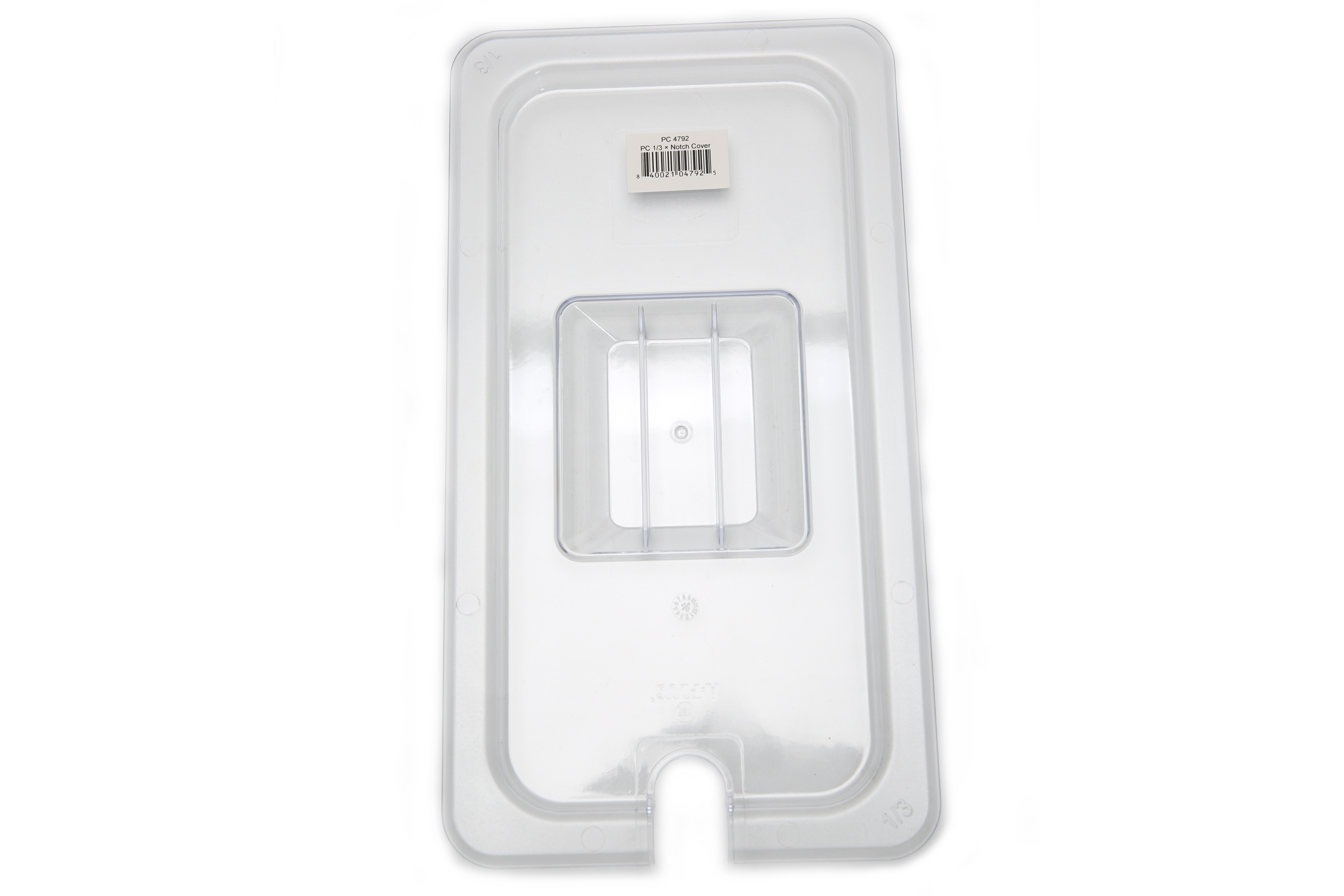 Polycarbonate 1/3 size Notched cover