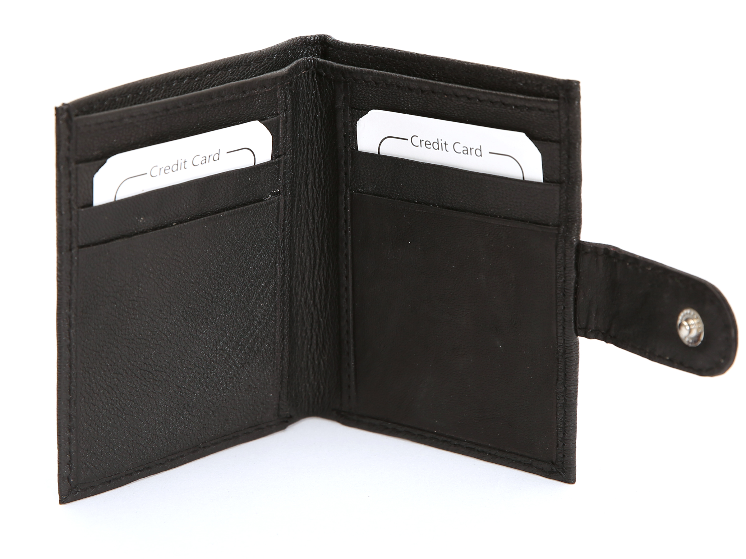 Mens Geniune Real Leather Credit Card/ Photo Holder Wallet 828 