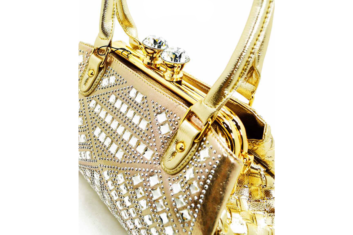 Wholesale Handbags hy1531 Fashion handbag studded with Rhinestones