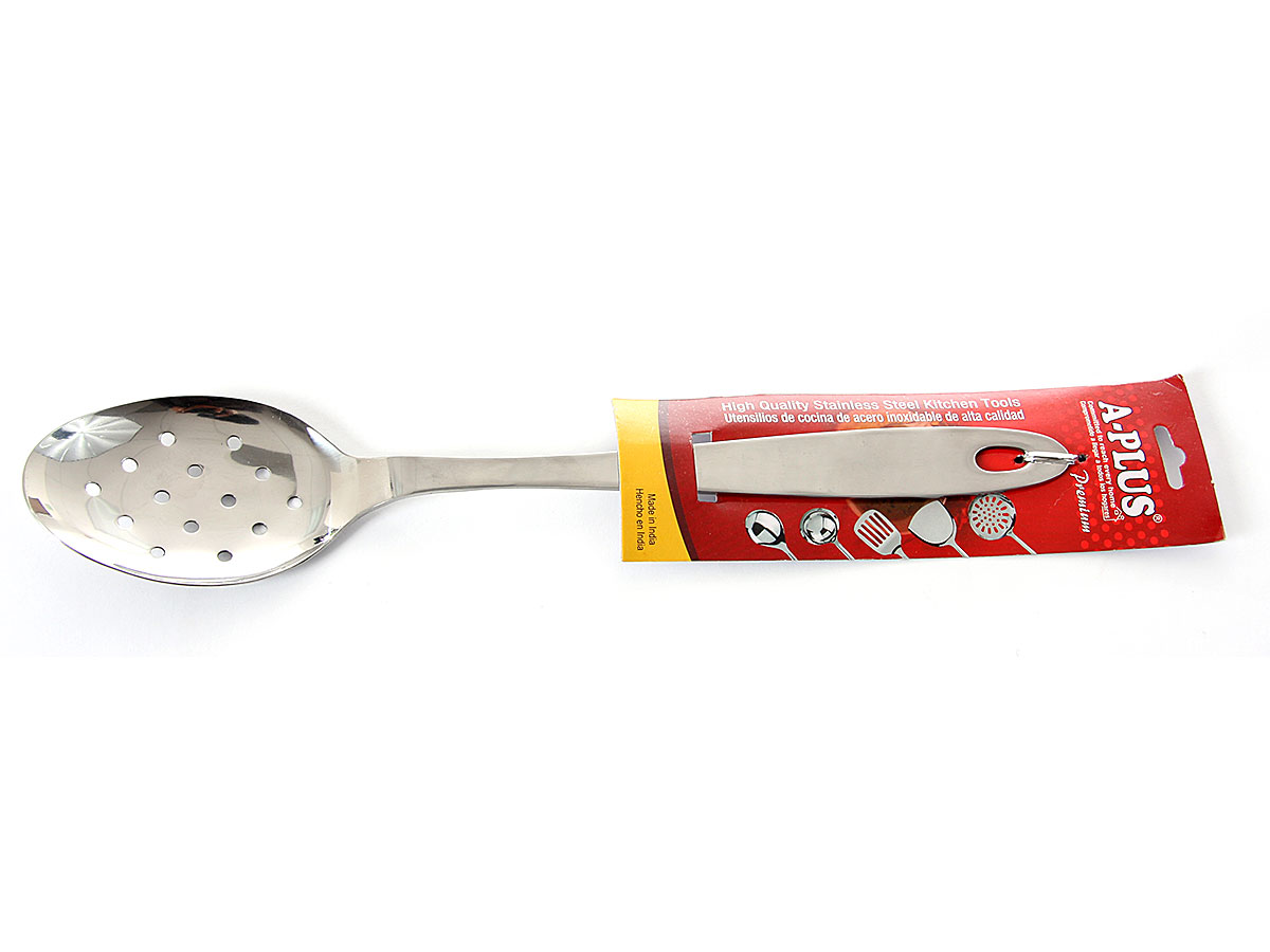 Stainless Steel Premium Sloted Spoon 2.mm Thickness
