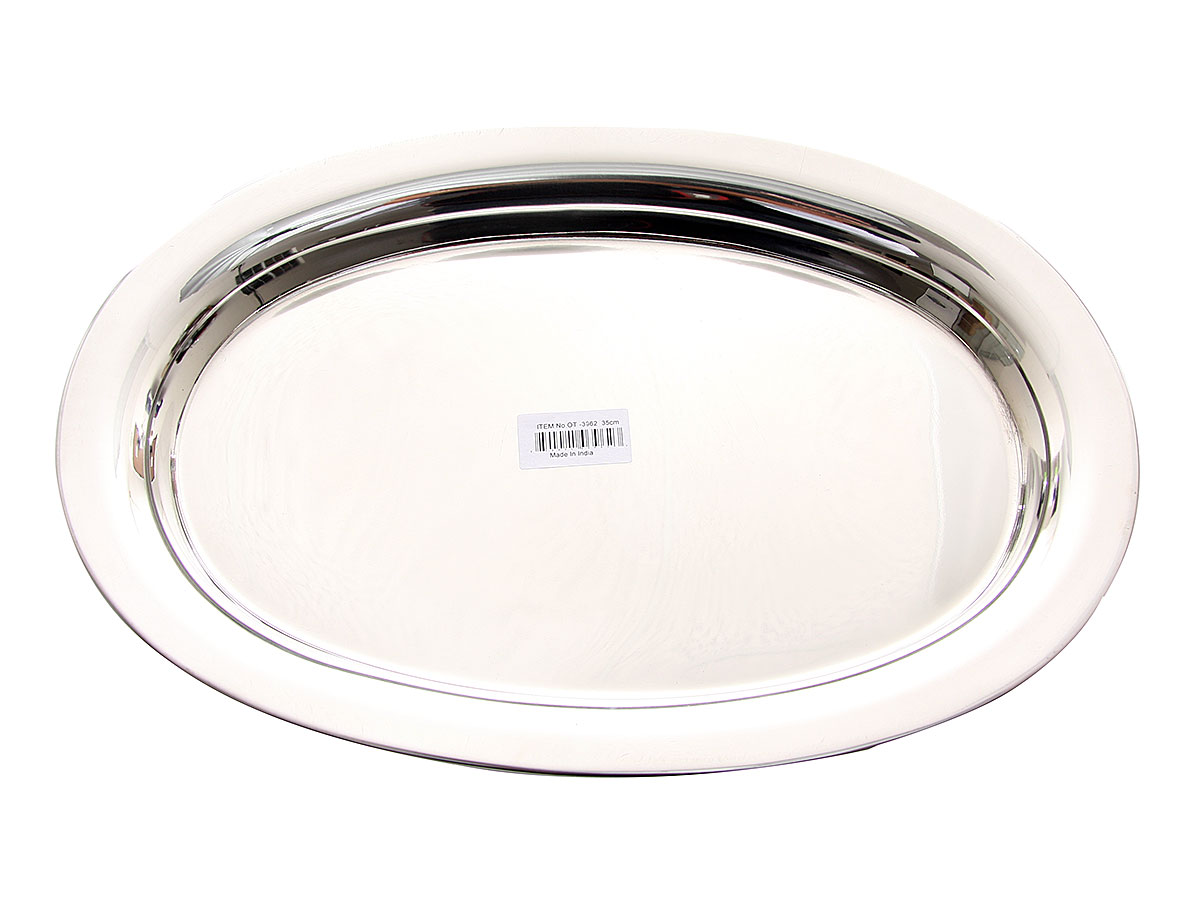 Stainless Steel Display / Serving Oval Tray